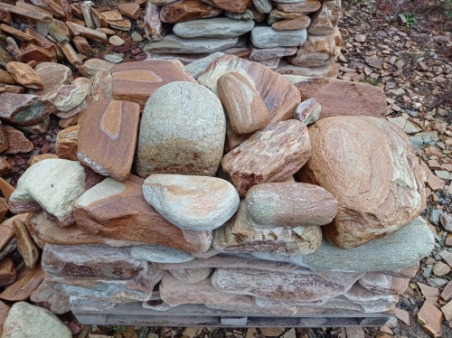 Златолит жёлтый, жёлто-зелёный глыбки и валуны для ланшафтного дизайна купить в Химках