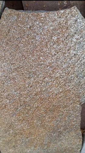 Плитняк златолит серебристый для цоколя, отмостки купить в Химках