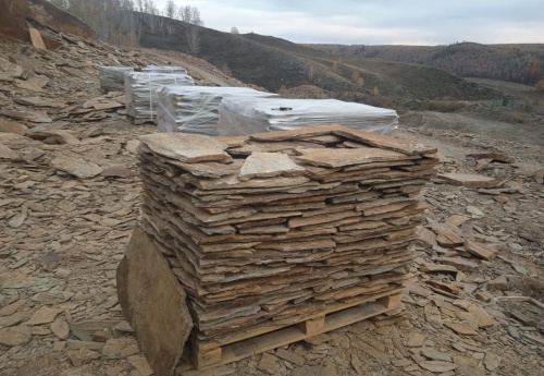 Плитняк кора дерева для цоколя, отмостки купить в Химках