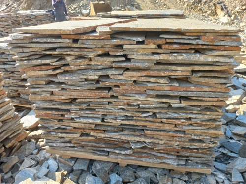 Плитняк серицит облицовочный 10-20мм купить в Химках